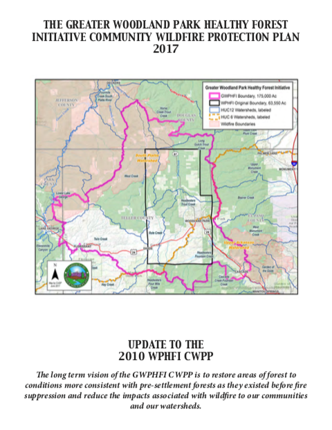 The Greater Woodland Park Healthy Forest Initiative Community Wildfire Protection Plan (2017) 