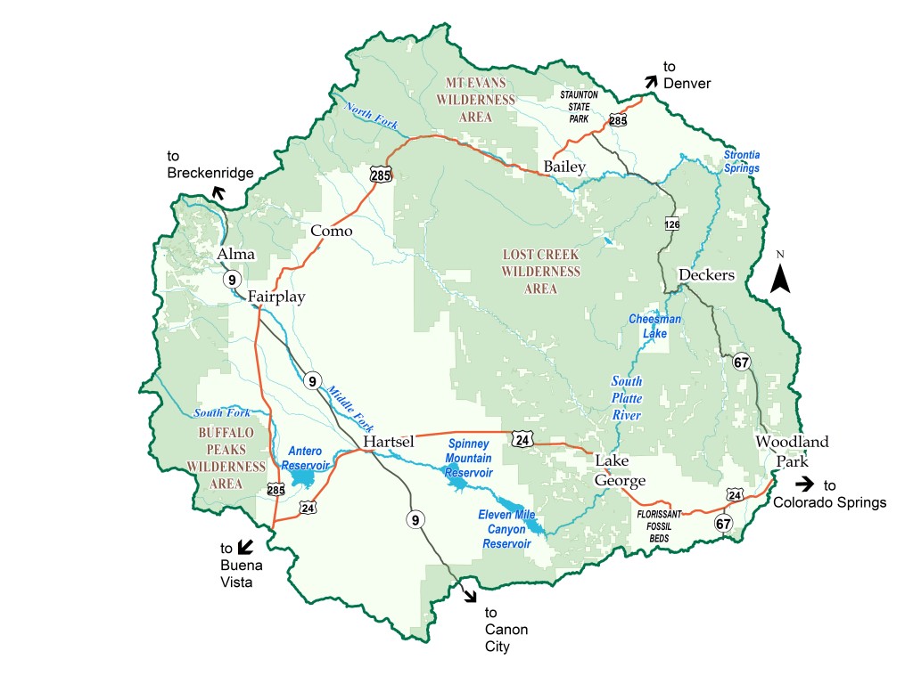 Watershed Recreation Map