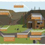 After the Fire graphic displaying post-fire risks around a home